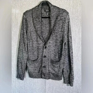 Nordstrom Men’s  size medium, long sleeve Cotton Blend gray sweater